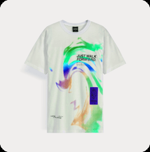 Emerald Glitz Club Shirt view 2
