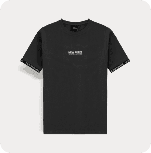 T-shirt with Tapa Details