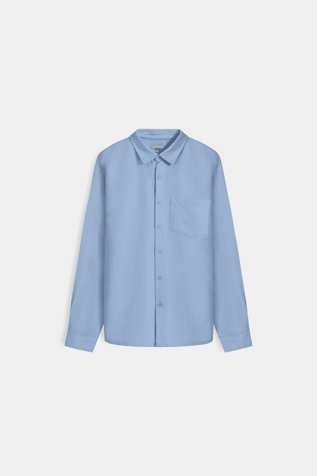 Viscose blend shirt