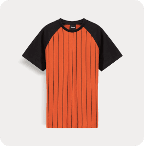 Sleeve Stripted T-shirt